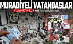 Muradiye’de Yüzde 50’lik Su İndirimi Vatandaşları Memnun Etti