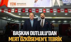 Dutlulu’dan Mert Özkösemen’e tebrik mesajı