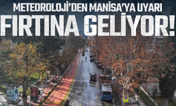 Manisa'da fırtına alarmı: Meteoroloji saat verdi