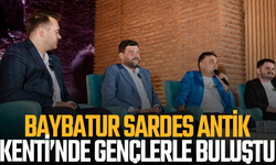 Baybatur, Sardes Antik Kenti’nde gençlerle buluştu