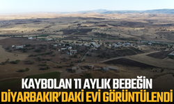 Kaybolan 11 aylık bebeğin Diyarbakır’daki evi görüntülendi
