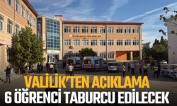 Manisa Valiliği açıkladı: 6 öğrenci bugün taburcu edilecek