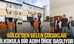 Gülce'den gelen çocuklar ilkokula bir adım önde başlıyor