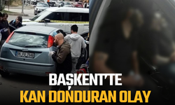 Başkent'te kan donduran olay