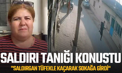 Turgutlu'daki saldırının tanığı: "Saldırgan tüfekle kaçarak sokağa girdi"
