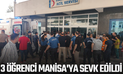 Turgutlu'da okul önünde silahlı saldırı: 3 öğrenci Manisa'ya sevk edildi