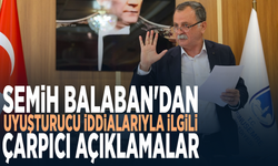 Semih Balaban'dan uyuşturucu iddialarıyla ilgili çarpıcı açıklamalar
