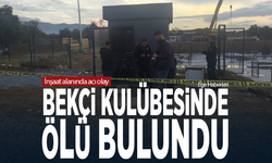 İnşaat alanında acı olay.... Bekçi kulübesinde ölü bulundu