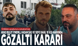 Ünlülere uyuşturucu soruşturması: Aras Bulut İynemli, Hasan Şaş ve Sefo dahil 18 kişi hakkında gözaltı kararı