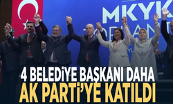 4 belediye başkanı daha AK Parti’ye katıldı