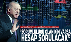 Cumhurbaşkanı Erdoğan’dan fon krizi açıklaması: “Sorumluluğu olan kim varsa hesap sorulacak”