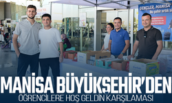 Manisa Büyükşehir Belediyesi’nden Öğrencilere Hoş Geldin Karşılaması