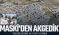 Akgedik TOKİ’de Su Altyapısı Güçlendirildi