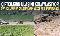 Çiftçilerin ulaşımı kolaylaşıyor... Şehzadeler'de ova yollarının yüzde 72'si tamamlandı