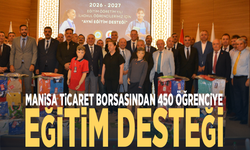 Manisa Ticaret Borsasından 450 öğrenciye eğitim desteği