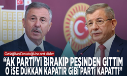 Özdağ’dan Davutoğlu’na sert sözler: “AK Parti’yi bırakıp peşinden gittim, o ise dükkan kapatır gibi parti kapattı”