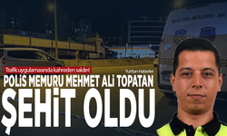 Trafik uygulamasında kahreden saldırı... Polis memuru Mehmet Ali Topatan şehit oldu