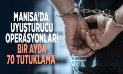 Manisa'da Uyuşturucu Operasyonları: Bir Ayda 70 Tutuklama