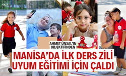 Manisa’da İlk Ders Zili Uyum Eğitimi İçin Çaldı
