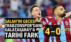 Trabzonspor'dan Galatasaray'a tarihi fark! 4-0