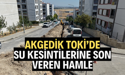 Akgedik TOKİ’de su kesintilerine son veren hamle
