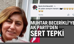 Muhtar Becerikli'ye Ak Parti’den sert tepki