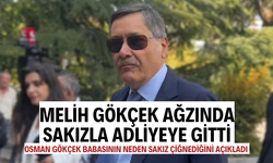 Osman Gökçek sakız çiğneyerek adliyeye gitti, oğlu Gökçek açıklama yaptı