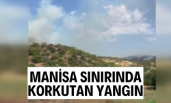Manisa sınırındaki Sındırgı yanıyor