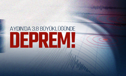 AFAD açıkladı: Aydın’da 3.8 büyüklüğünde deprem
