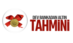 Dev bankadan altın tahmini