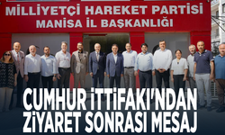 Cumhur İttifakı'ndan ziyaret sonrası mesaj