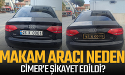 Kula’da makam aracı plakası CİMER’e şikâyet edildi