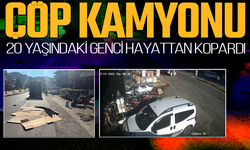 Alaşehir'de çöp kamyonunun altında kalan 20 yaşındaki işçi hayatını kaybetti