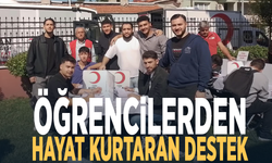 Öğrencilerden hayat kurtaran destek