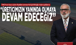 TMO'nun kuru üzüm fiyatları sonrası Yenişehirlioğlu'ndan açıklama: “Üreticimizin yanında olmaya devam edeceğiz”