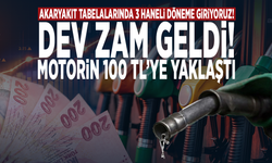 Akaryakıt tabelalarında 3 haneli döneme giriyoruz! Dev zam geldi! Motorin 100 TL’ye yaklaştı