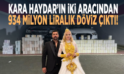 Kara Haydar’ın iki aracından 934 milyon liralık döviz çıktı!