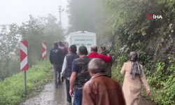 Trabzon’da toprak kayması sonucu 1 kişi öldü