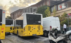 İETT otobüsleri birbirine girdi