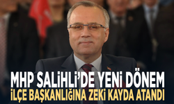 MHP Salihli’de yeni dönem... İlçe başkanlığına Zeki Kayda atandı