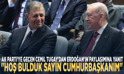 AK Parti'ye geçen Cemil Tugay'dan Erdoğan'ın paylaşımına yanıt: "Hoş bulduk Sayın Cumhurbaşkanım"
