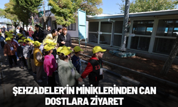 ŞEHZADELER’İN MİNİKLERİNDEN CAN DOSTLARA ZİYARET