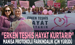 "Erken Teşhis Hayat Kurtarır": Manisa Protokolü Farkındalık İçin Yürüdü
