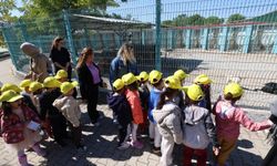Minikler bakımevindeki hayvanlarla buluştu