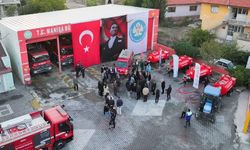 Alevlerle mücadelede Kula’ya tanker desteği