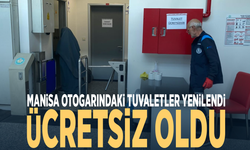 Manisa Otogarındaki Tuvaletler Yenilendi, Ücretsiz Oldu