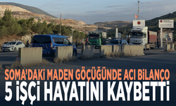 Soma’daki maden göçüğünde acı bilanço... 5 işçi hayatını kaybetti