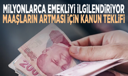 Milyonlarca emekliyi ilgilendiriyor... Maaşların artması için kanun teklifi