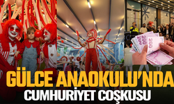 Gülce anaokulunda Cumhuriyet coşkusu