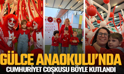 Gülce anaokulunda Cumhuriyet coşkusu